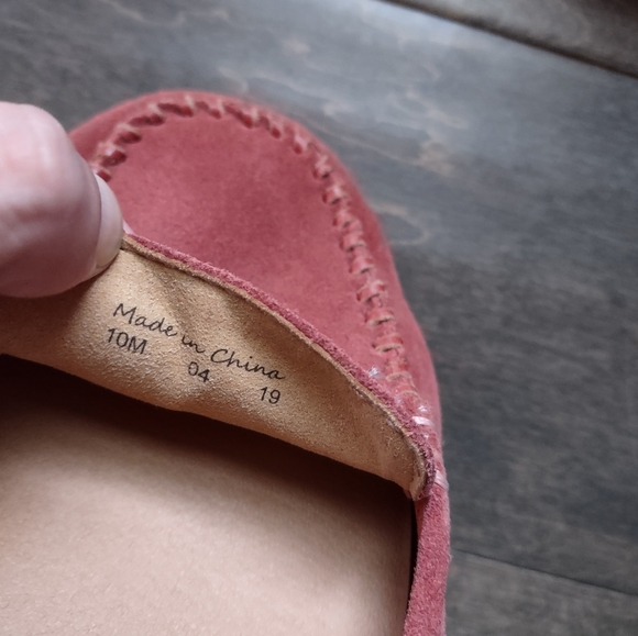 Jack Rogers Millie Suede Slip On Moccasins - Picture 10 of 14